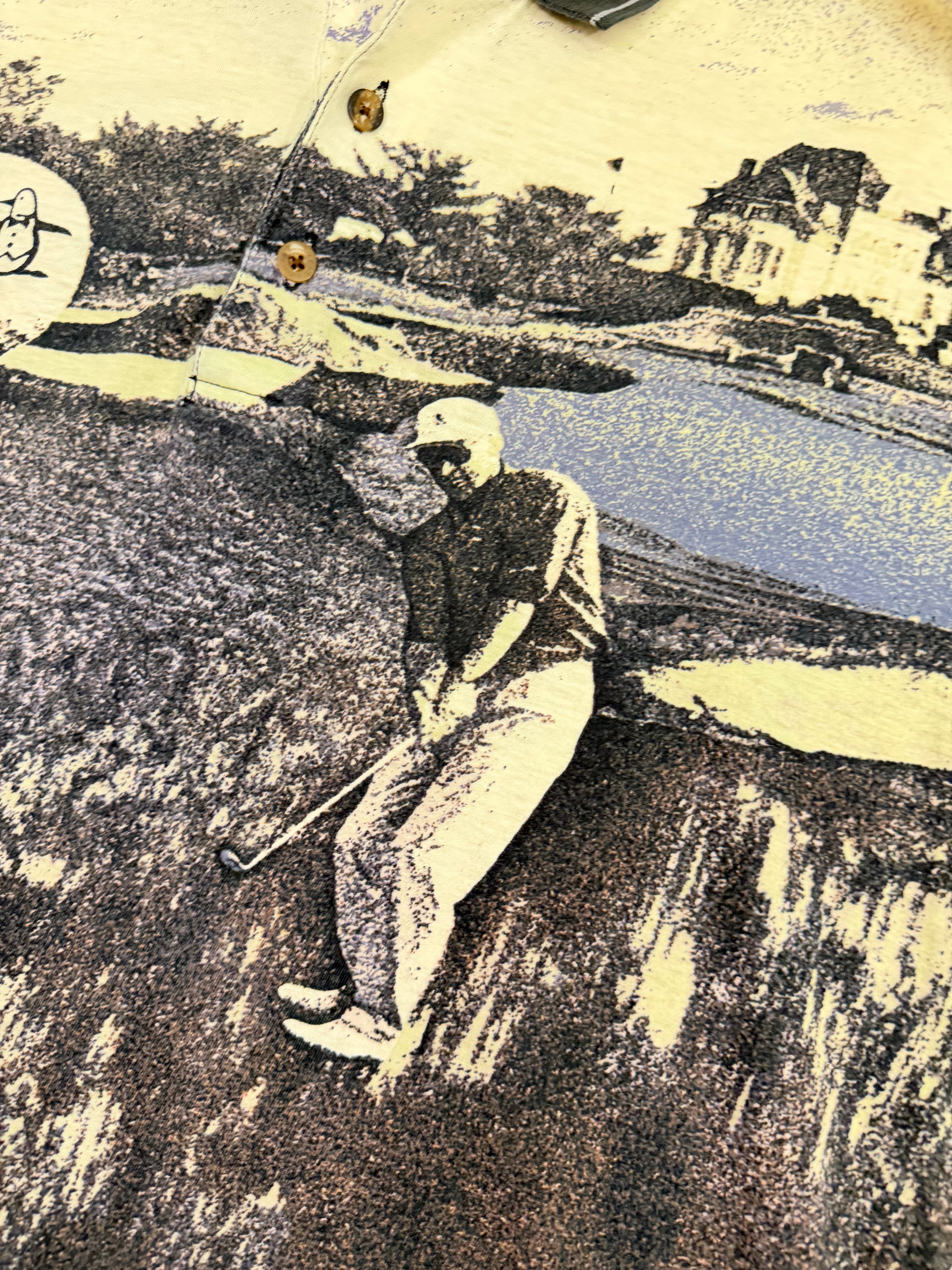 Vintage Grand Slam AOP Golfer Polo