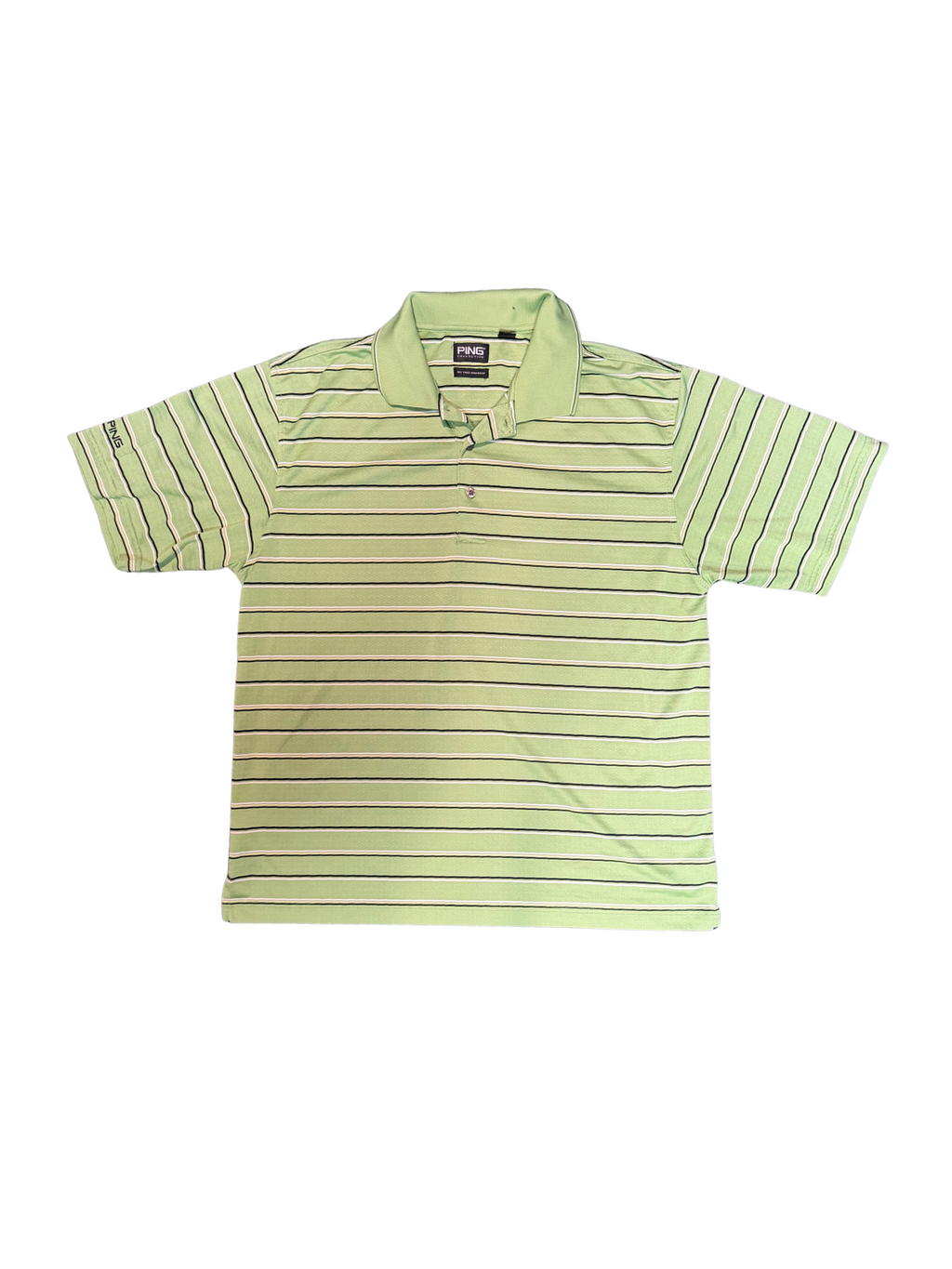 Y2K Green Ping Polo - Size Large