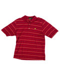 Masters Red Striped Polo