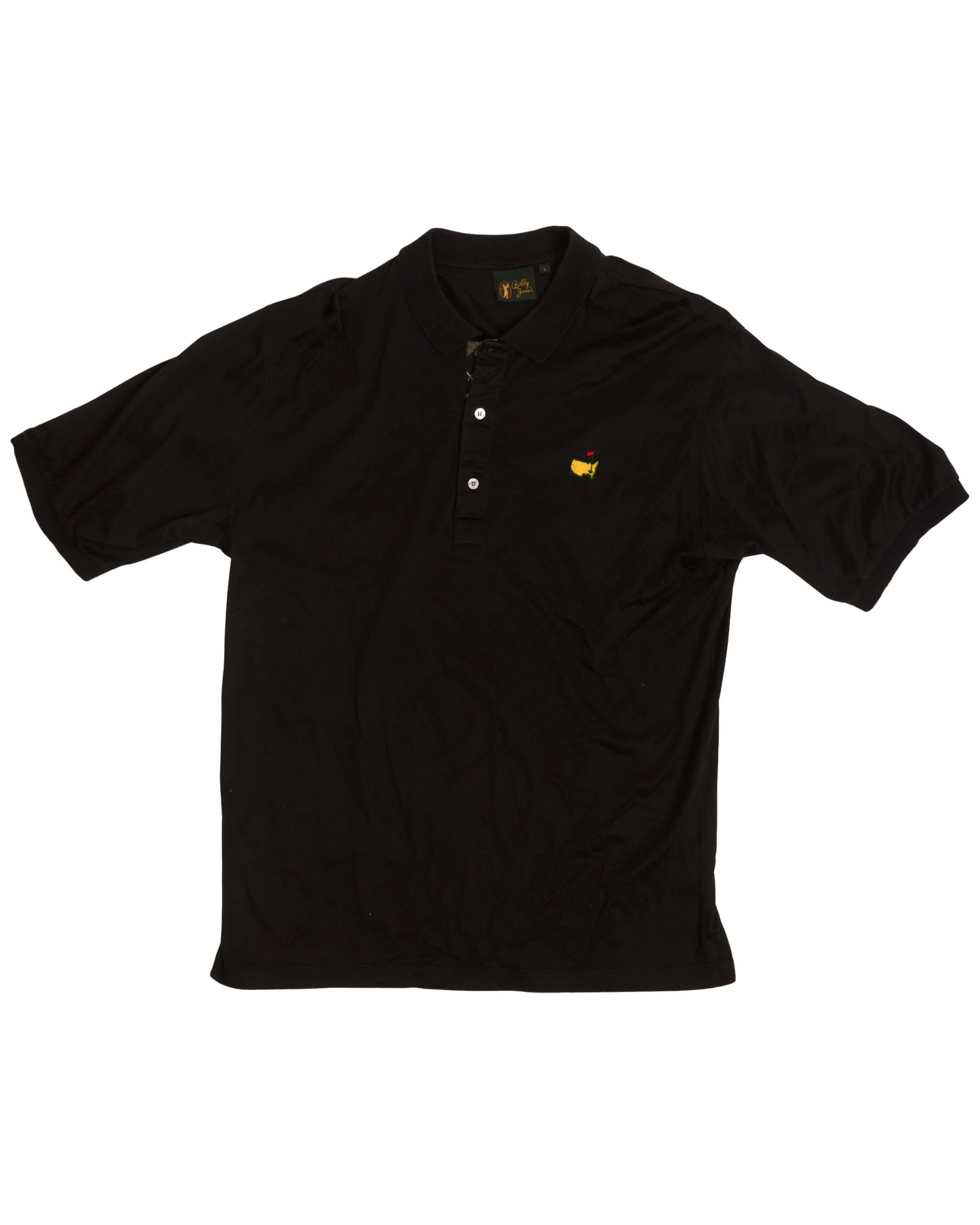 Masters Bobby Jones Black Polo