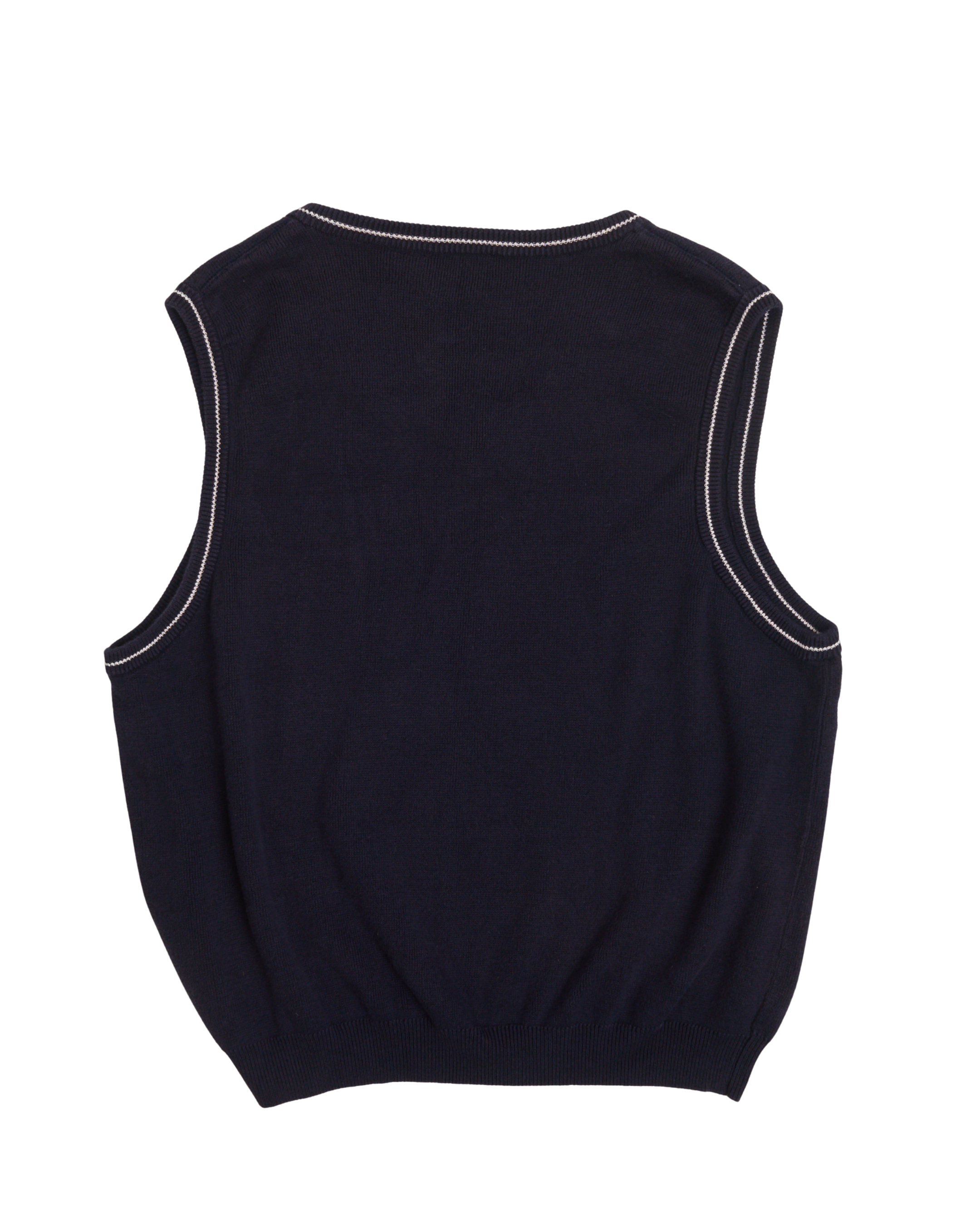 Masters Logo Navy Sweatervest