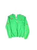 Embroidered Beaded Golf Symbols Button Down Sweater