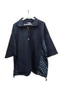 The Check Strike Windbreaker - Deep Blue