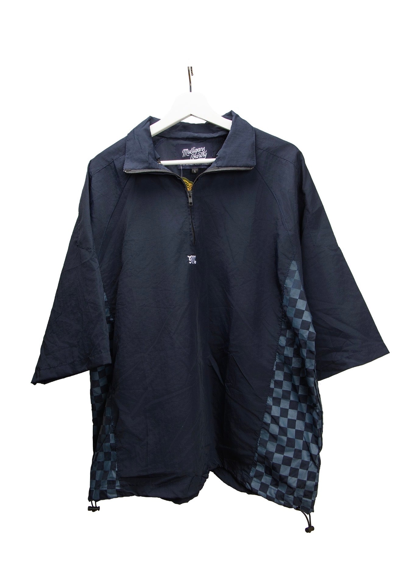 The Check Strike Windbreaker - Deep Blue