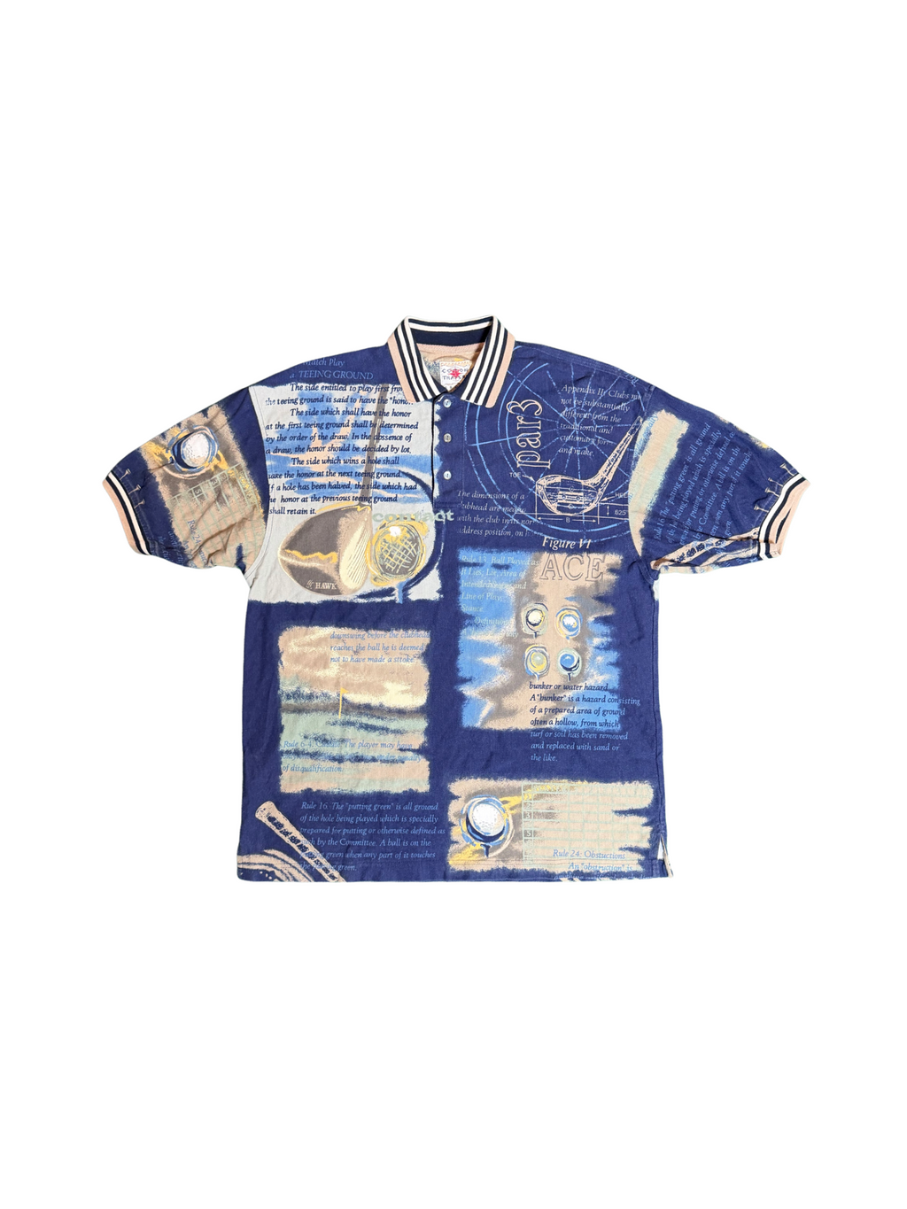 Vintage Golf Graphic Polo