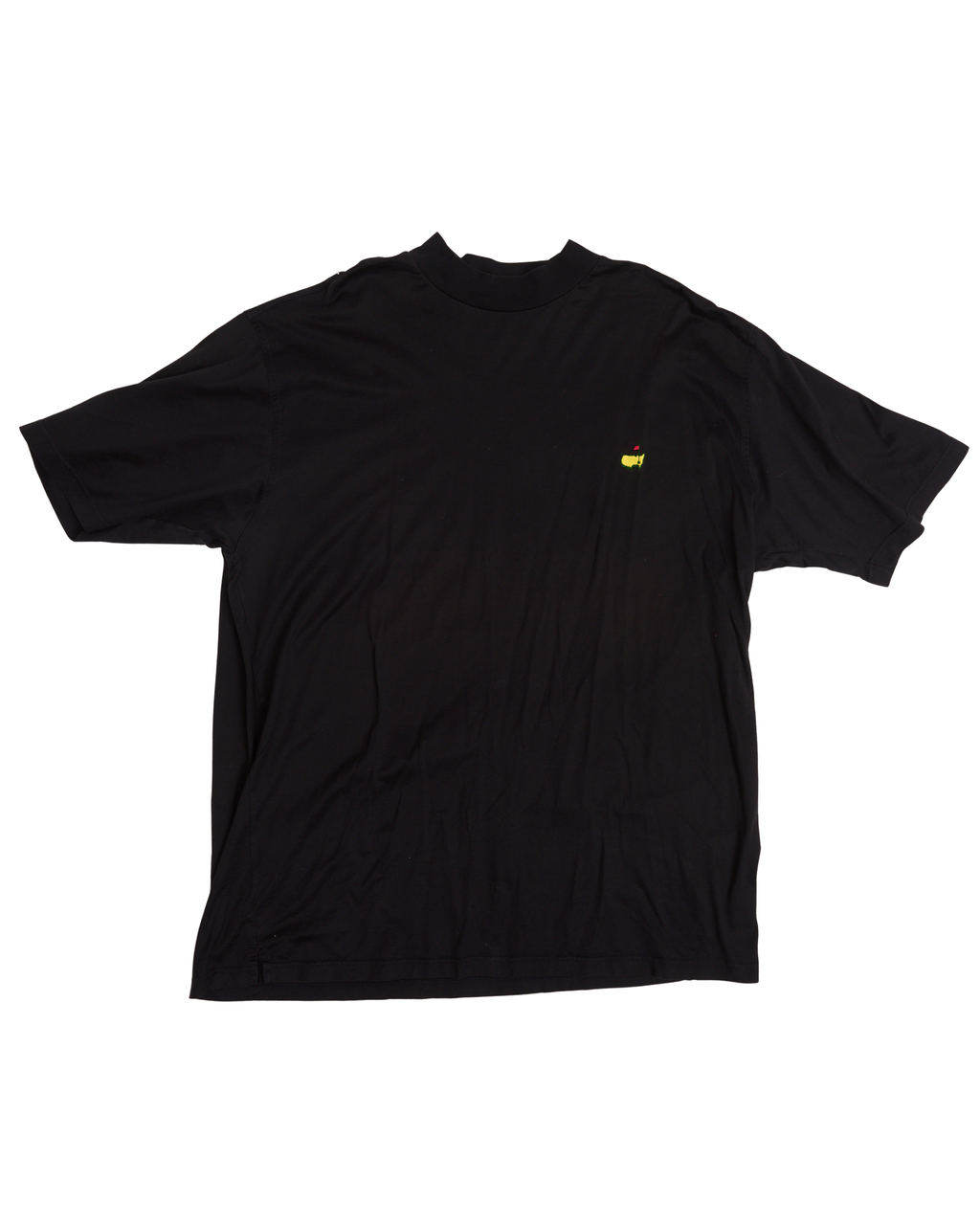 Masters Black Mock Neck Shirt