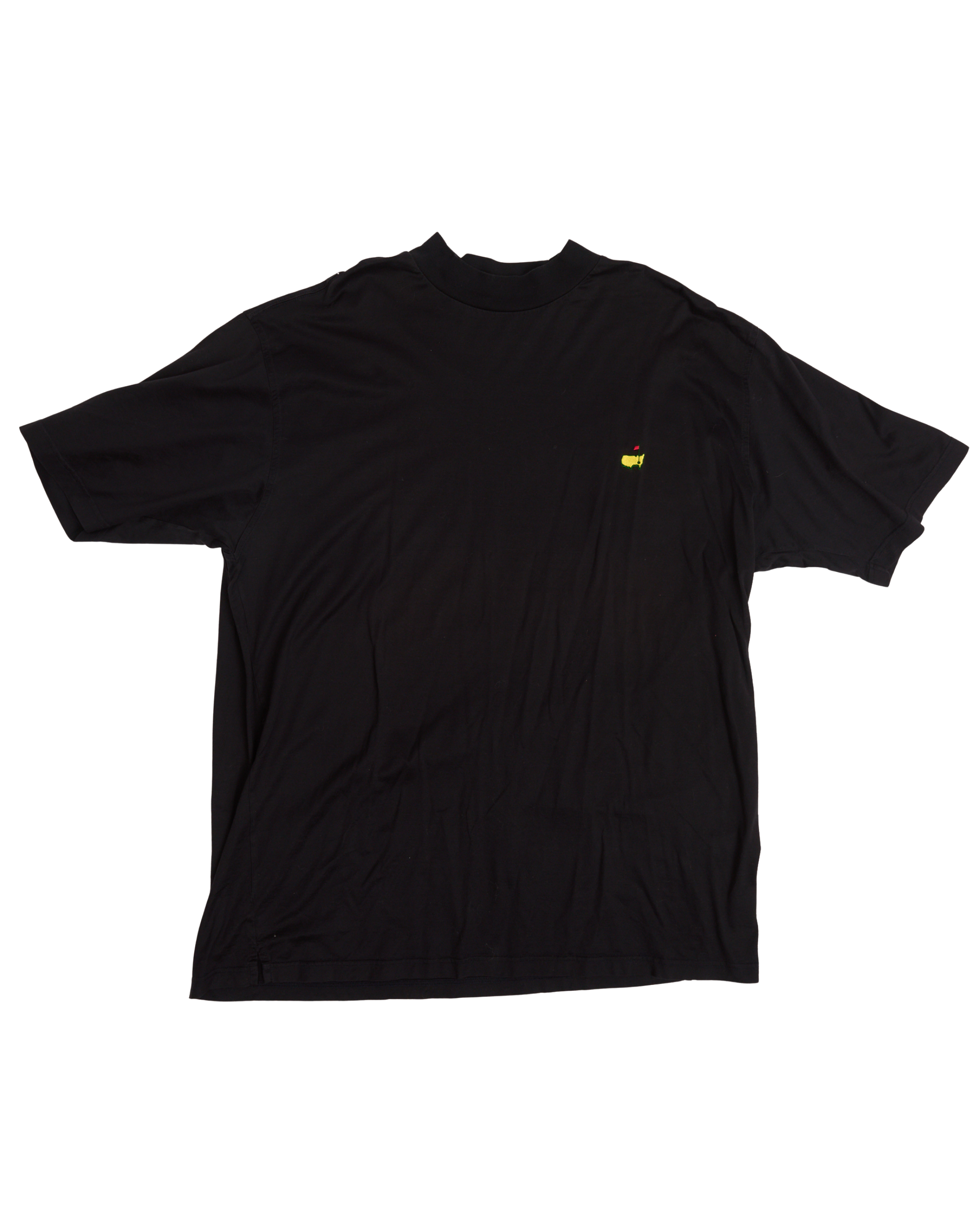 Masters Black Mock Neck Shirt