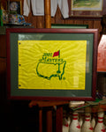 Vintage Masters Flag 2001 Framed (Tiger Woods Grand Slam)
