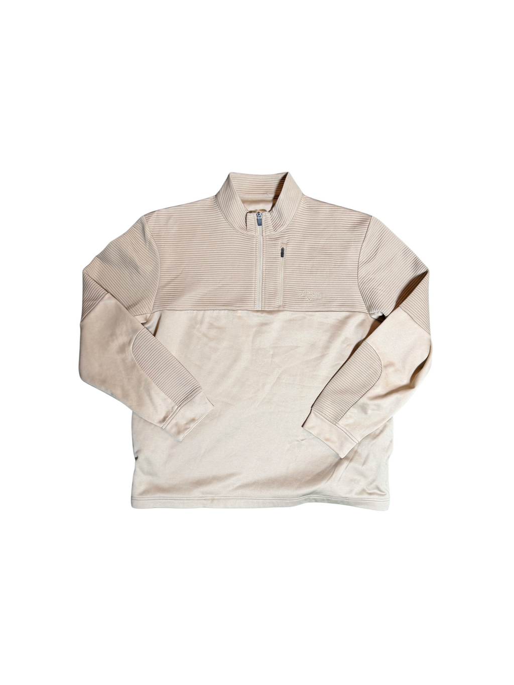 Callaway Tan 1/4 Zip