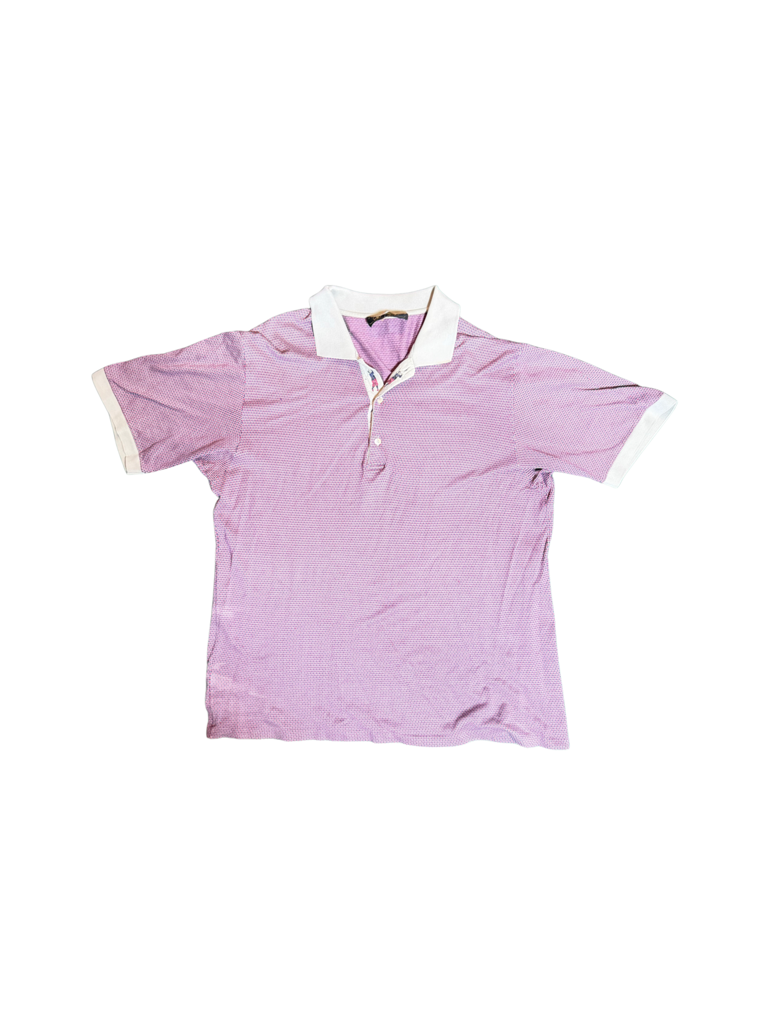 Vintage Bobby Jones Houndstooth Polo
