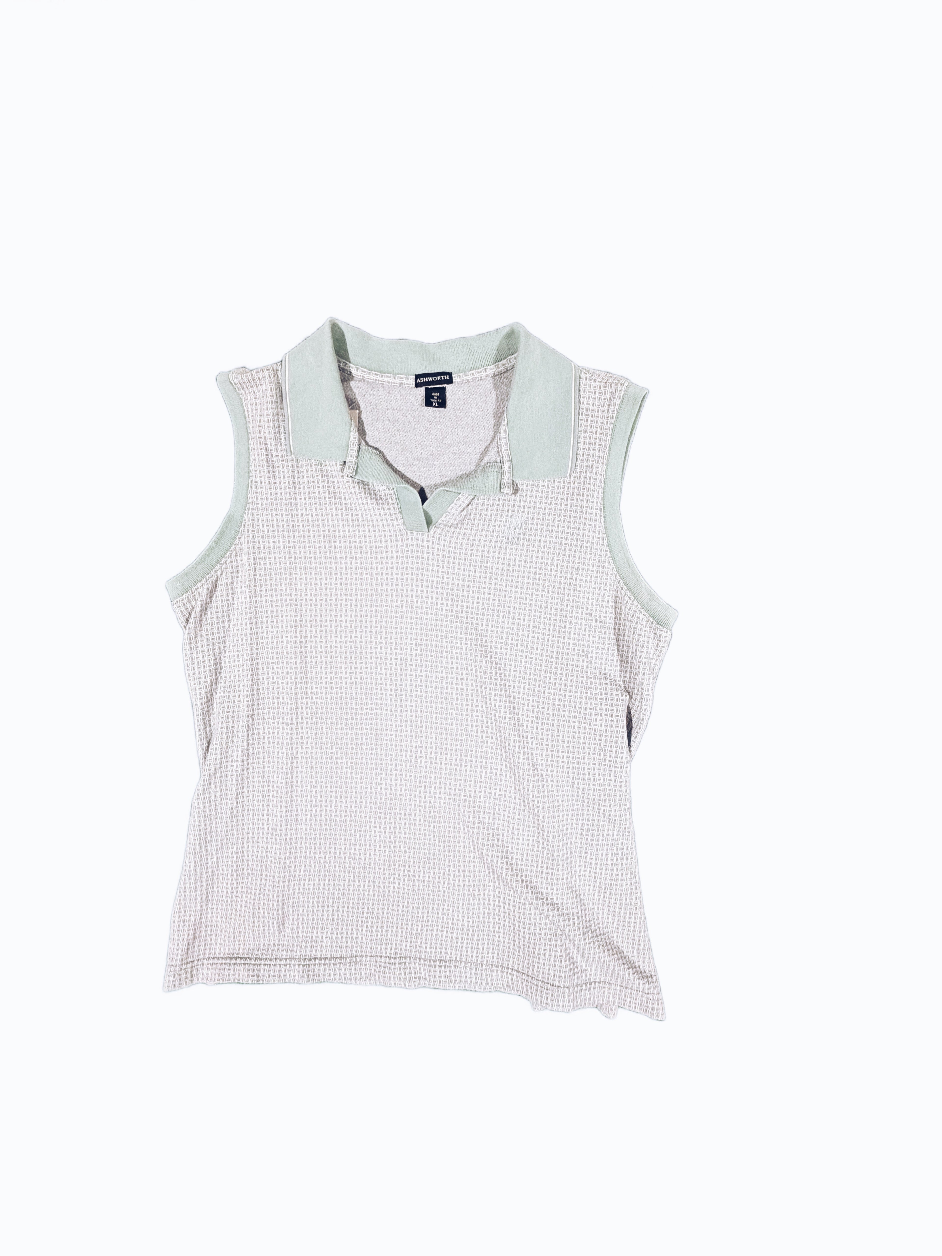Women's Vintage Ashworth Sleeveless Polo