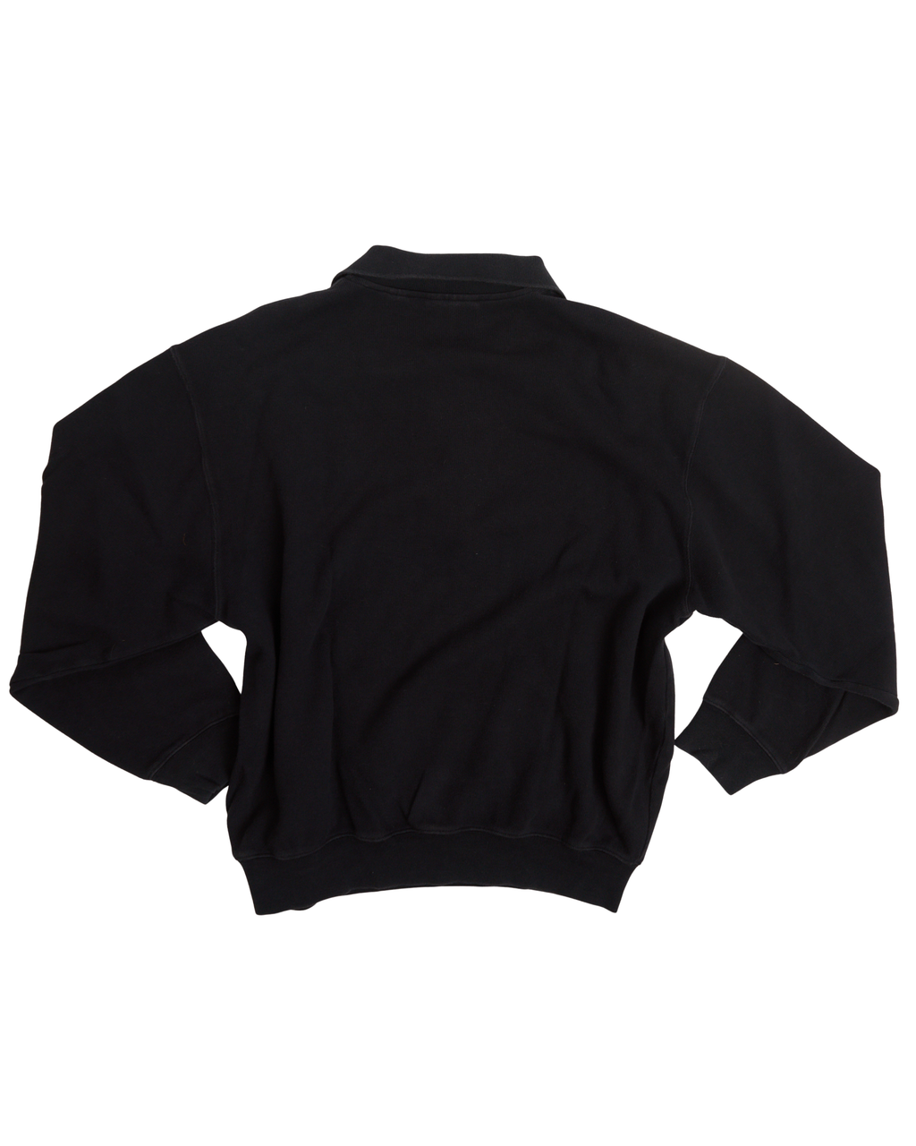 Masters Black 1/4 Button Pullover