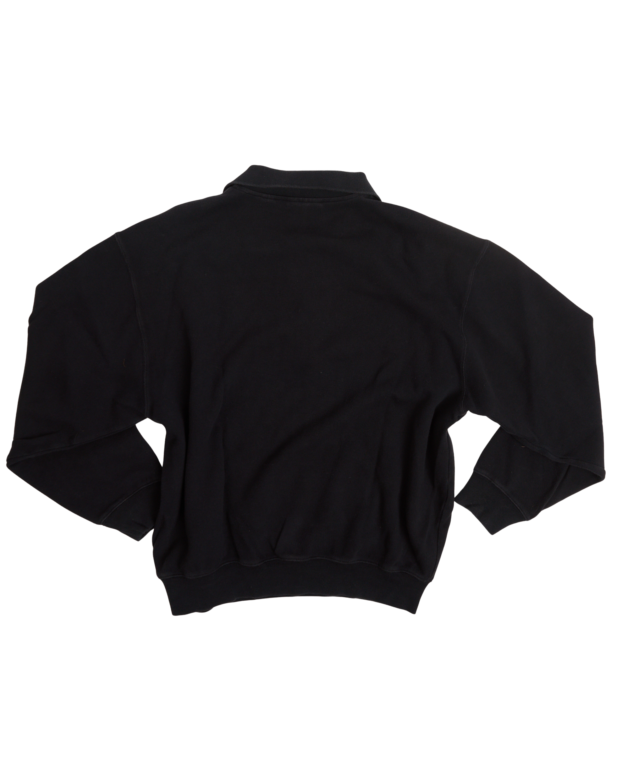 Masters Black 1/4 Button Pullover