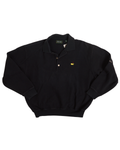 Masters Black 1/4 Button Pullover