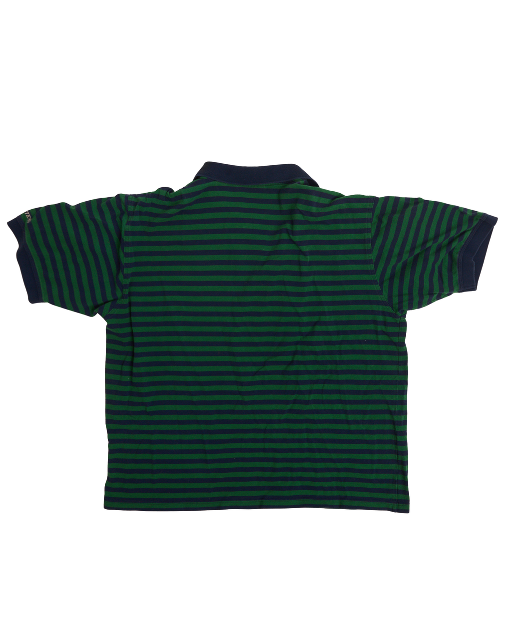 Masters Blue and Green Stripe Polo