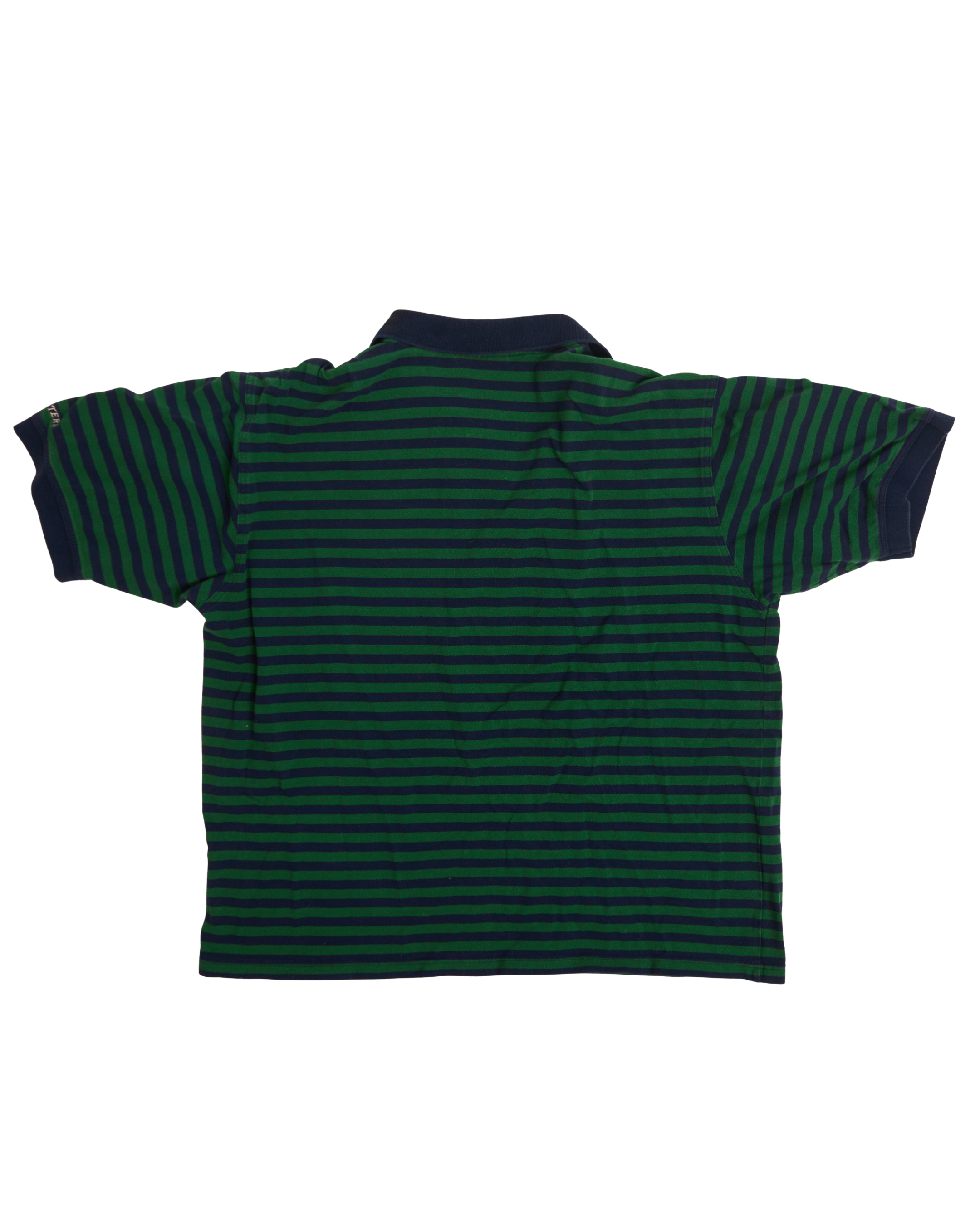 Masters Blue and Green Stripe Polo
