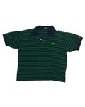 Masters Blue and Green Stripe Polo