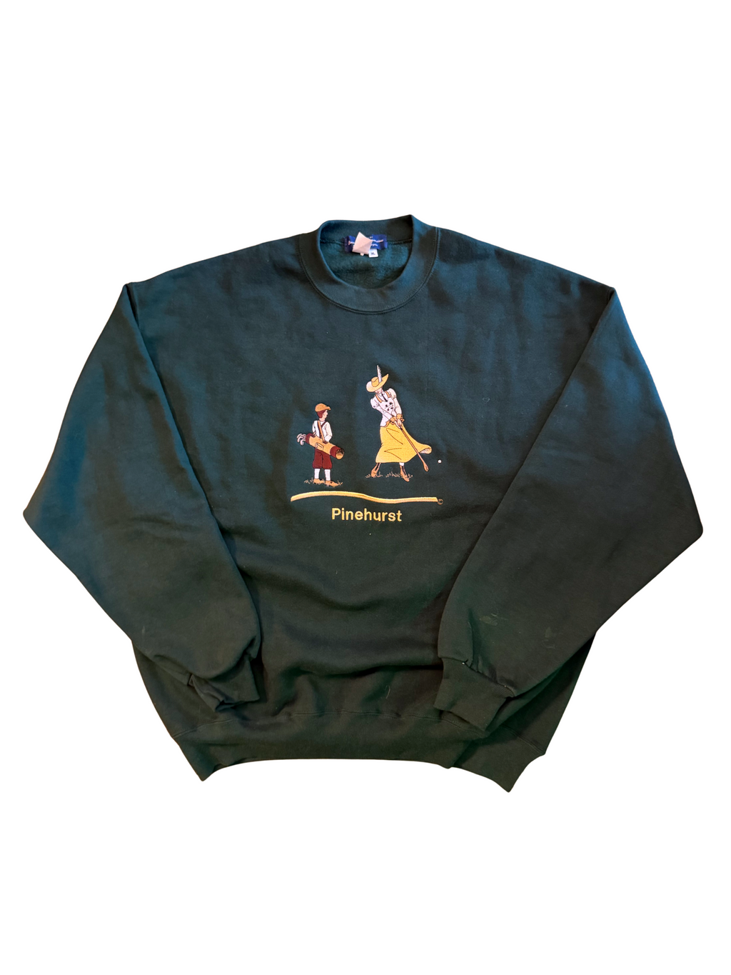 Vintage Green Pinehurst Golfers Crewneck