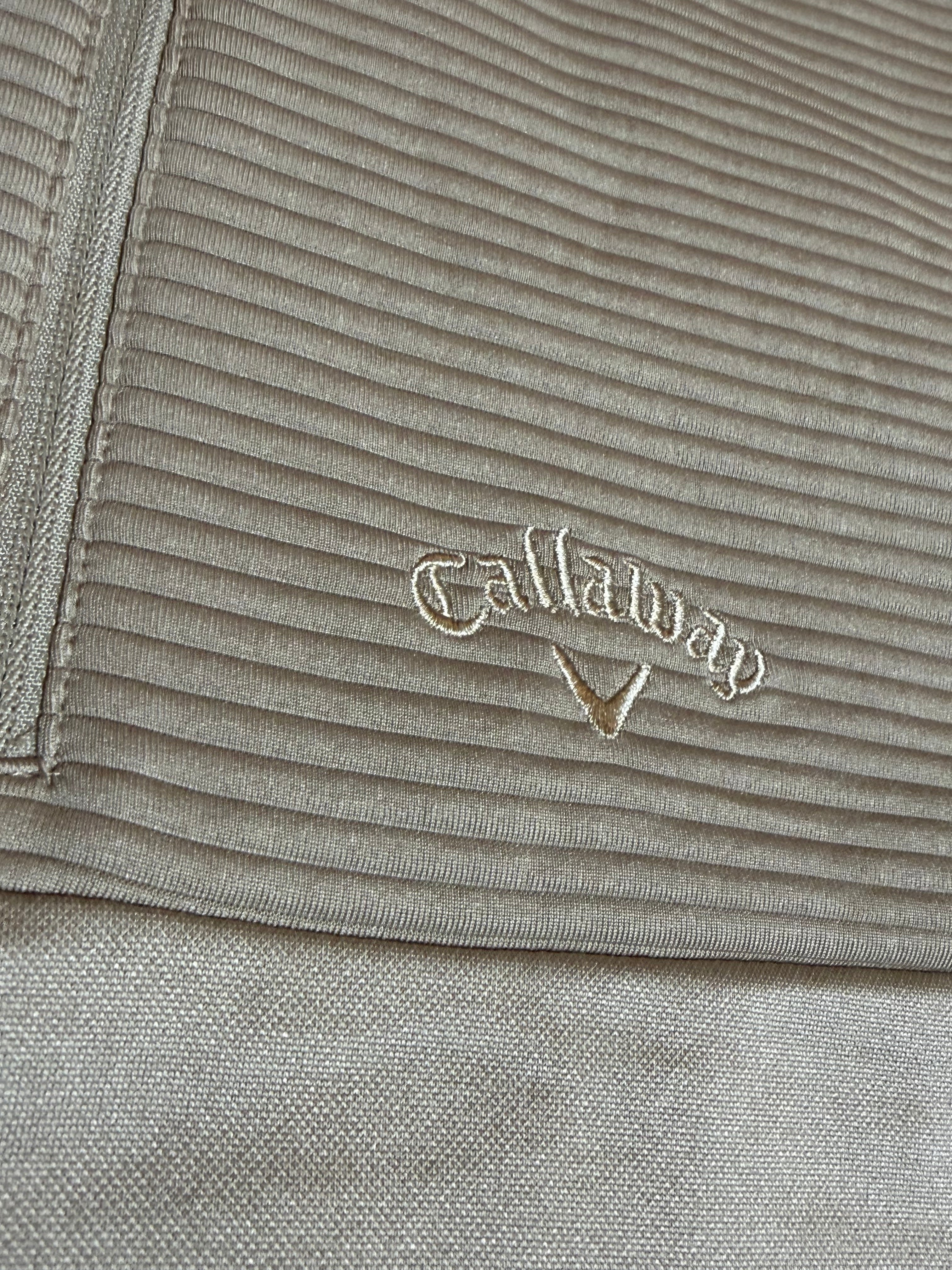 Callaway Tan 1/4 Zip