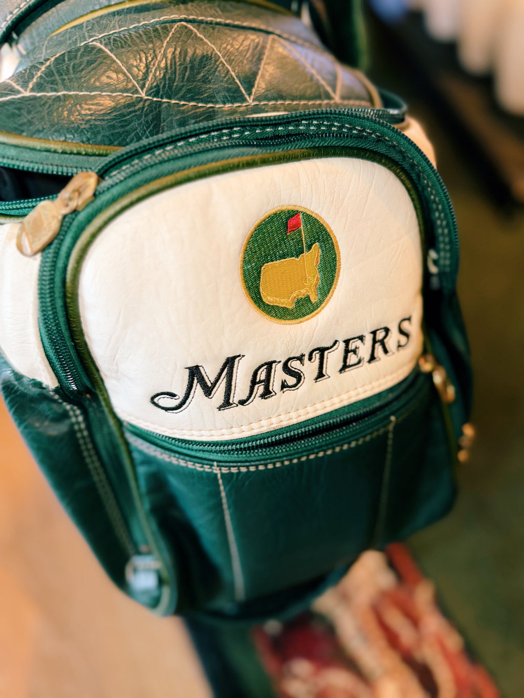 Vintage Masters Crossed Flag Crest Bag