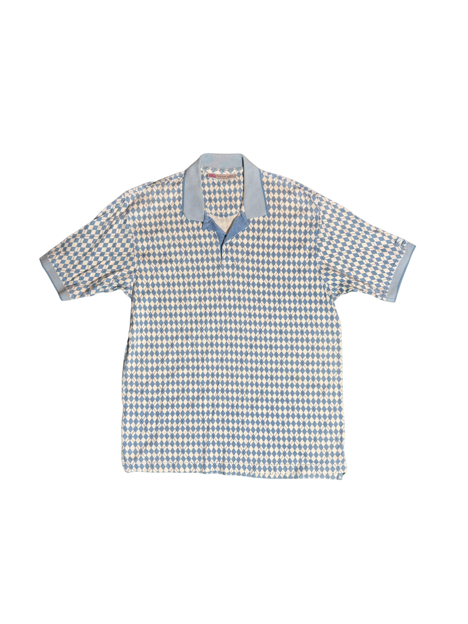 Vintage Slazenger Diamond Polo