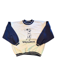 Vintage Springhouse Navy and Grey Crewneck