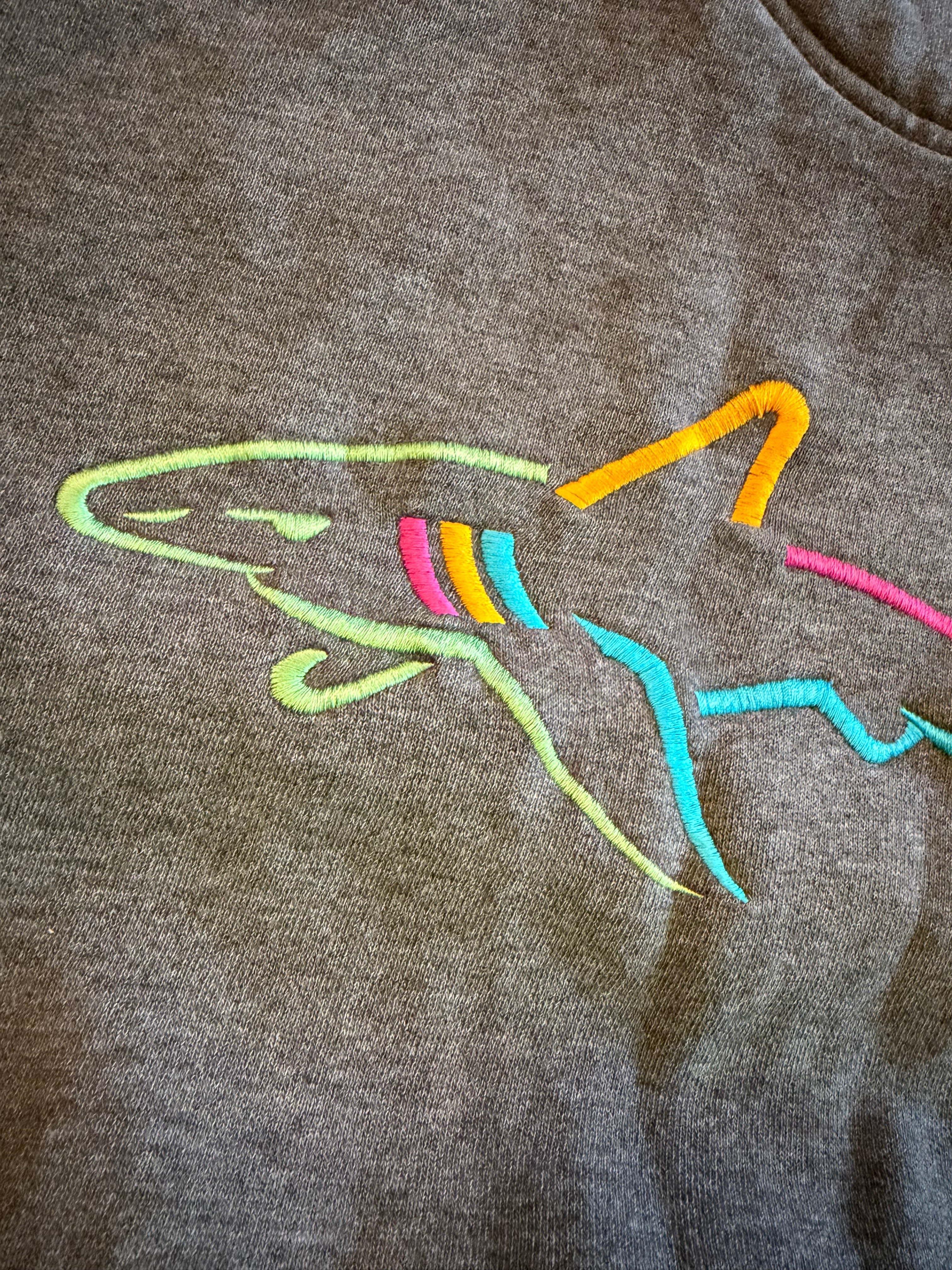 Vintage Thrashed Greg Norman Crewneck