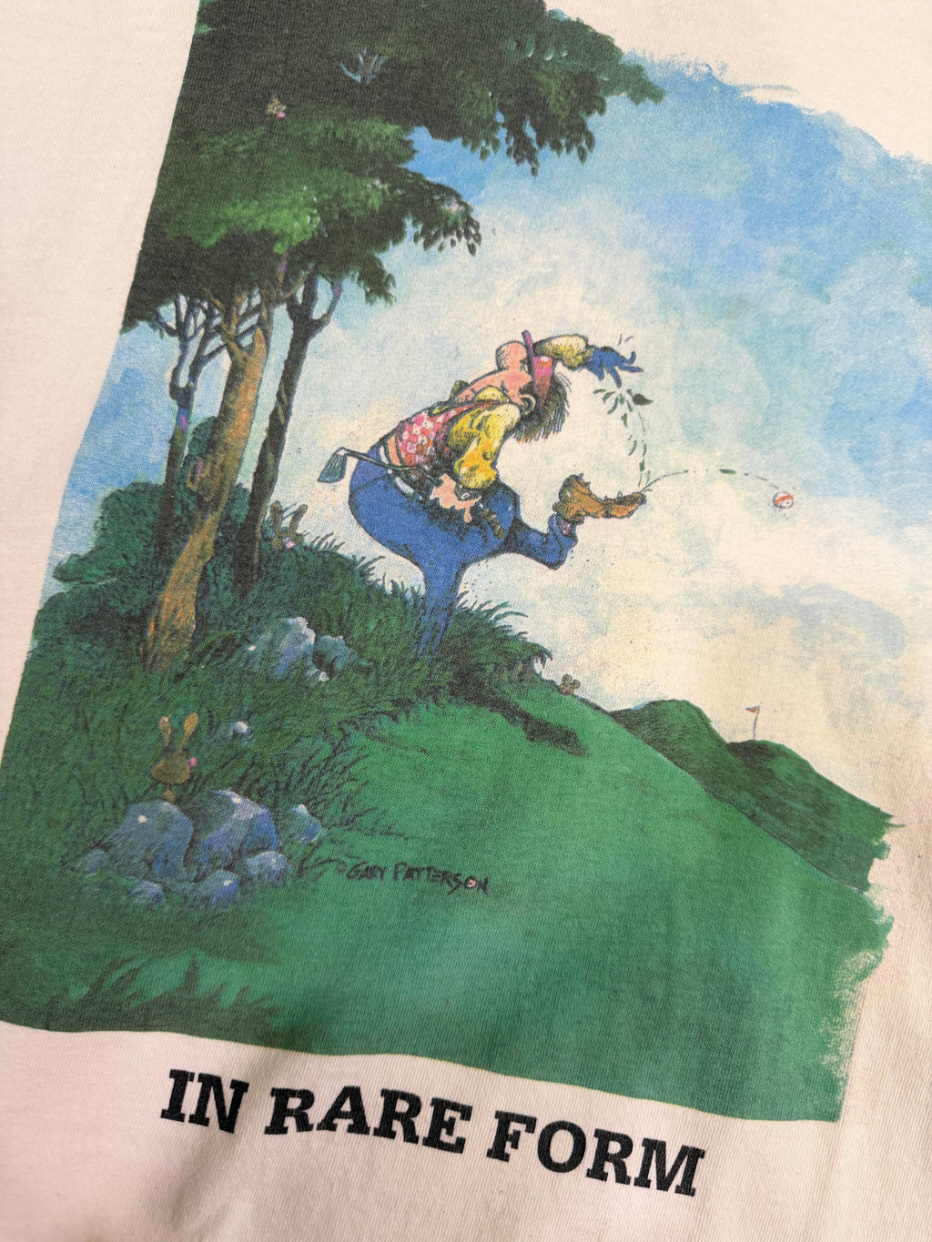 Vintage In Rare Form Golf Humor T-Shirt