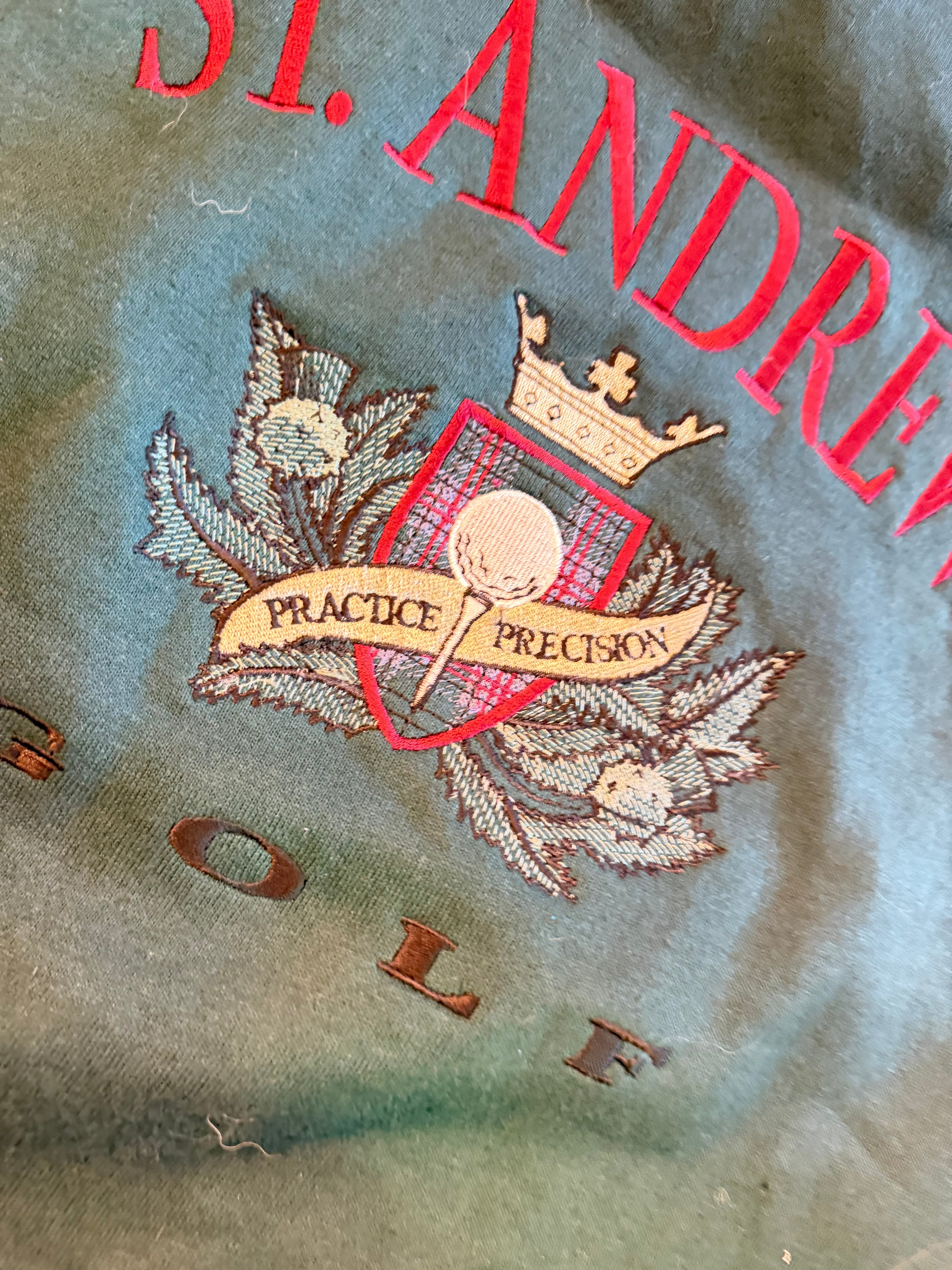 Vintage New With Tags St. Andrews Crewneck