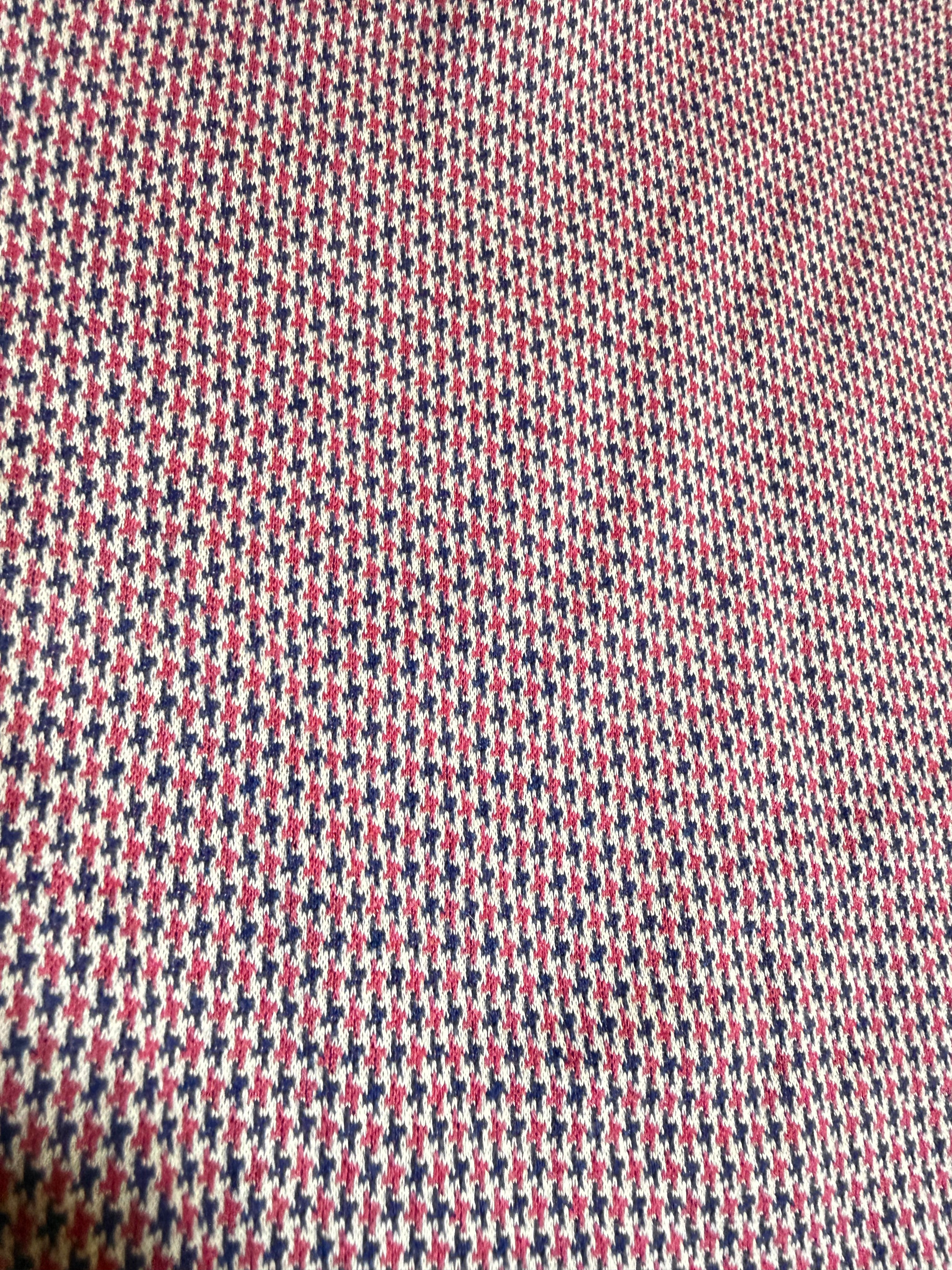 Vintage Bobby Jones Houndstooth Polo