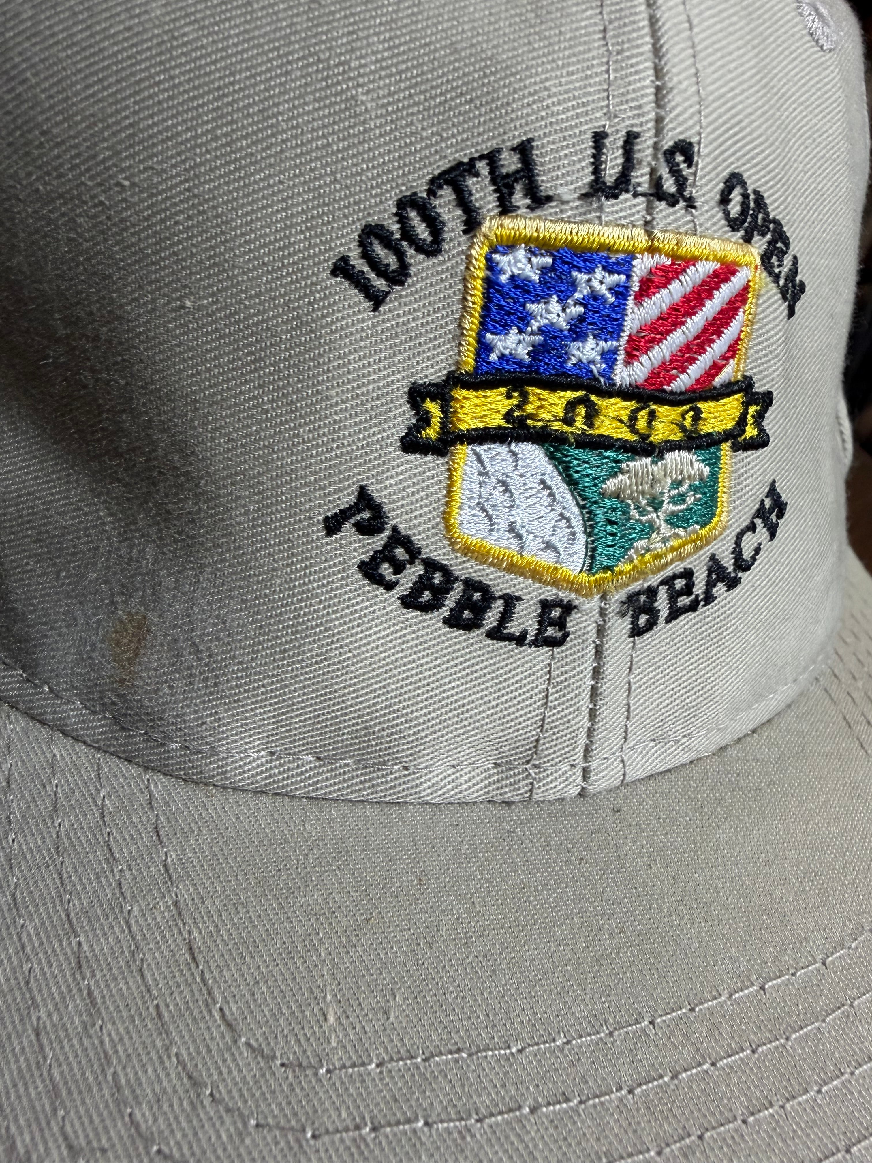 Vintage 100th Pebble Beach US Open Hat