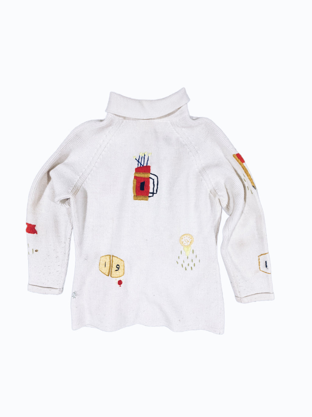 Women's Vintage Handmade Golf Cardigan