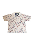 Vintage Fishing Lure Polo