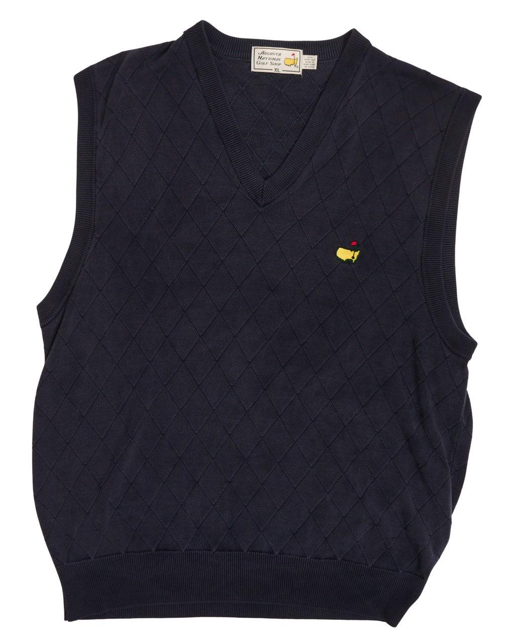 Masters Navy Diamond Sweatervest