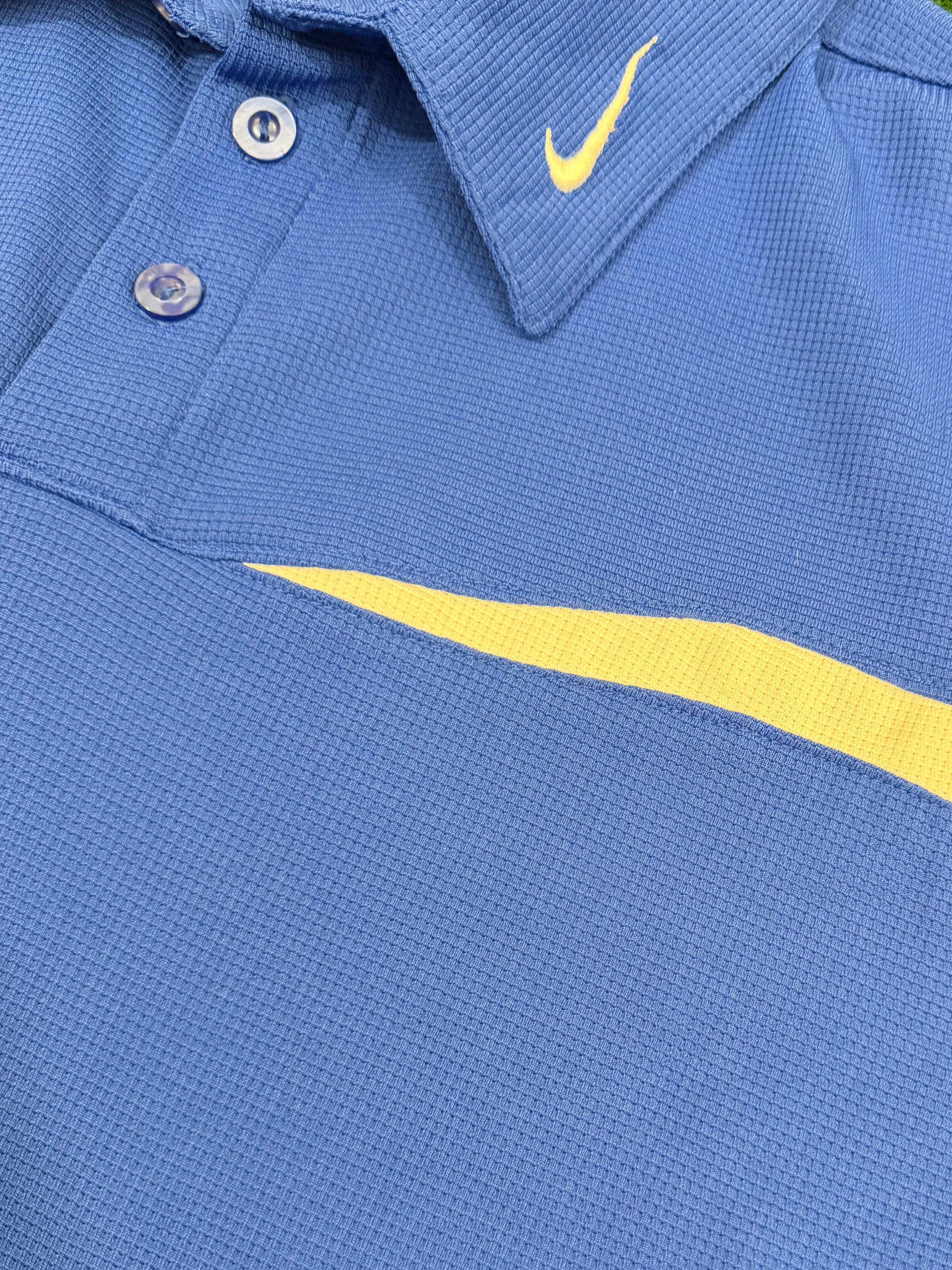 Vintage Y2K Nike Blue Polo