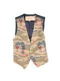 Women's Vintage Golf Tapestry Vest