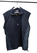 The Check Strike Vest - Deep Blue