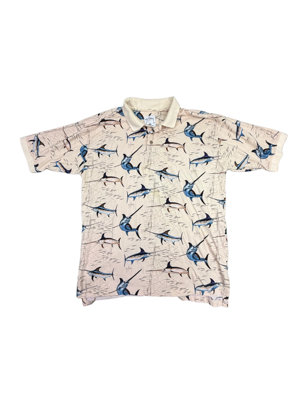 Vintage Guy Harvey Swordfish Polo