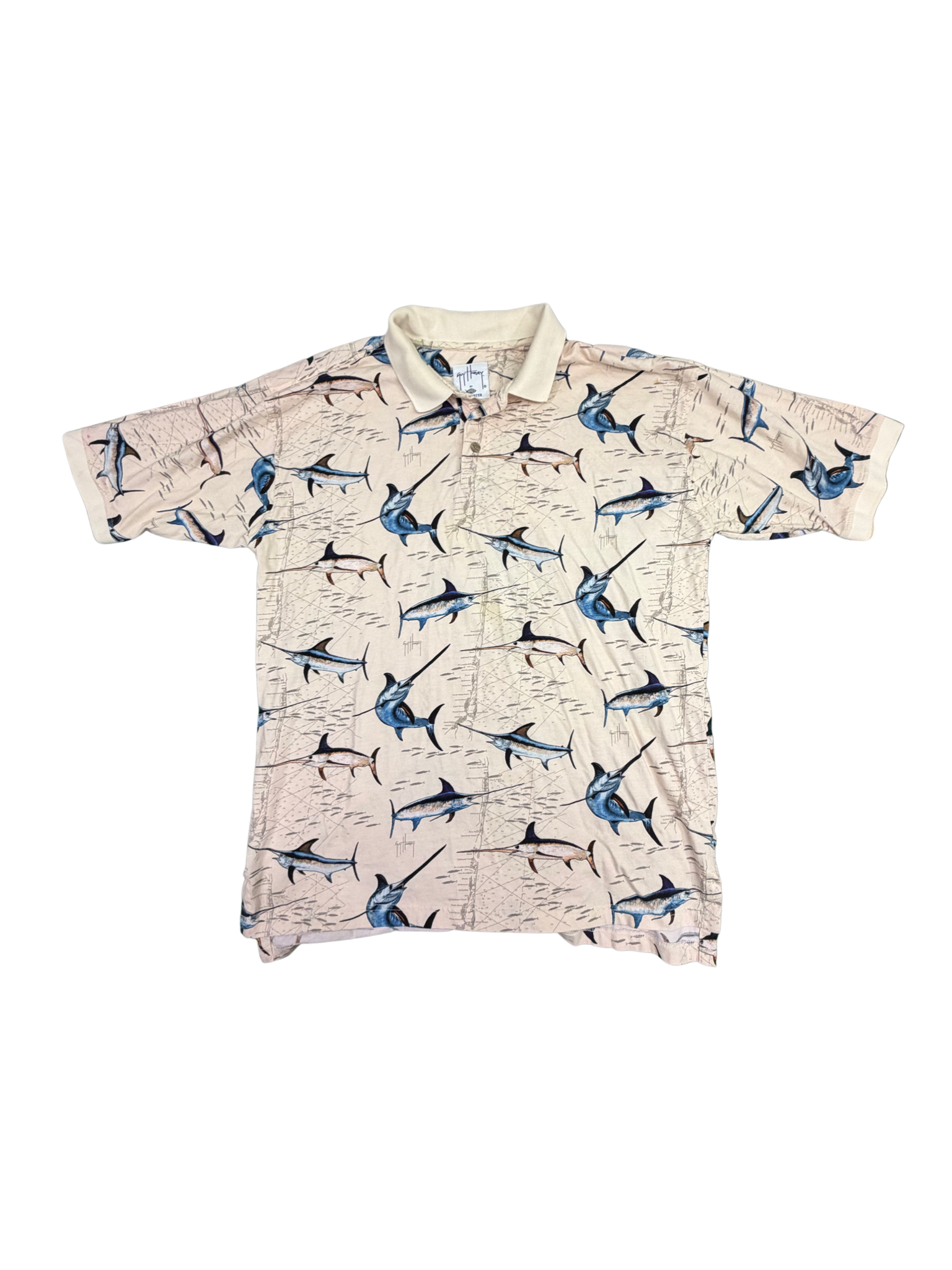 Vintage Guy Harvey Swordfish Polo
