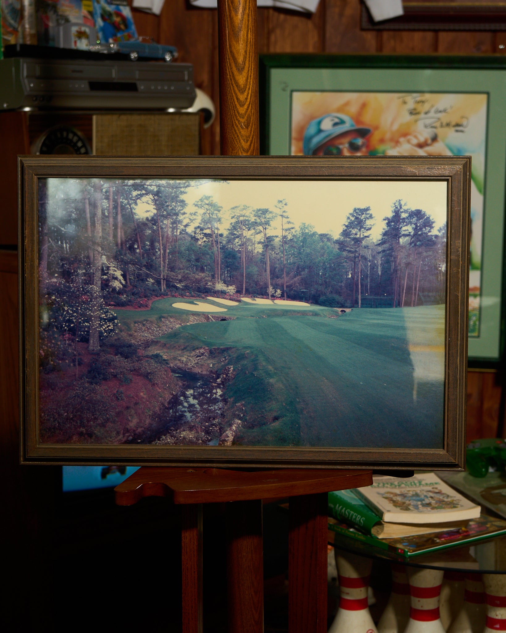 Vintage Augusta National Frank and Paul Christian Framed Photo