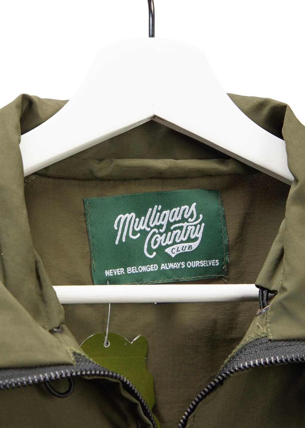 The Check Strike Vest - Moss