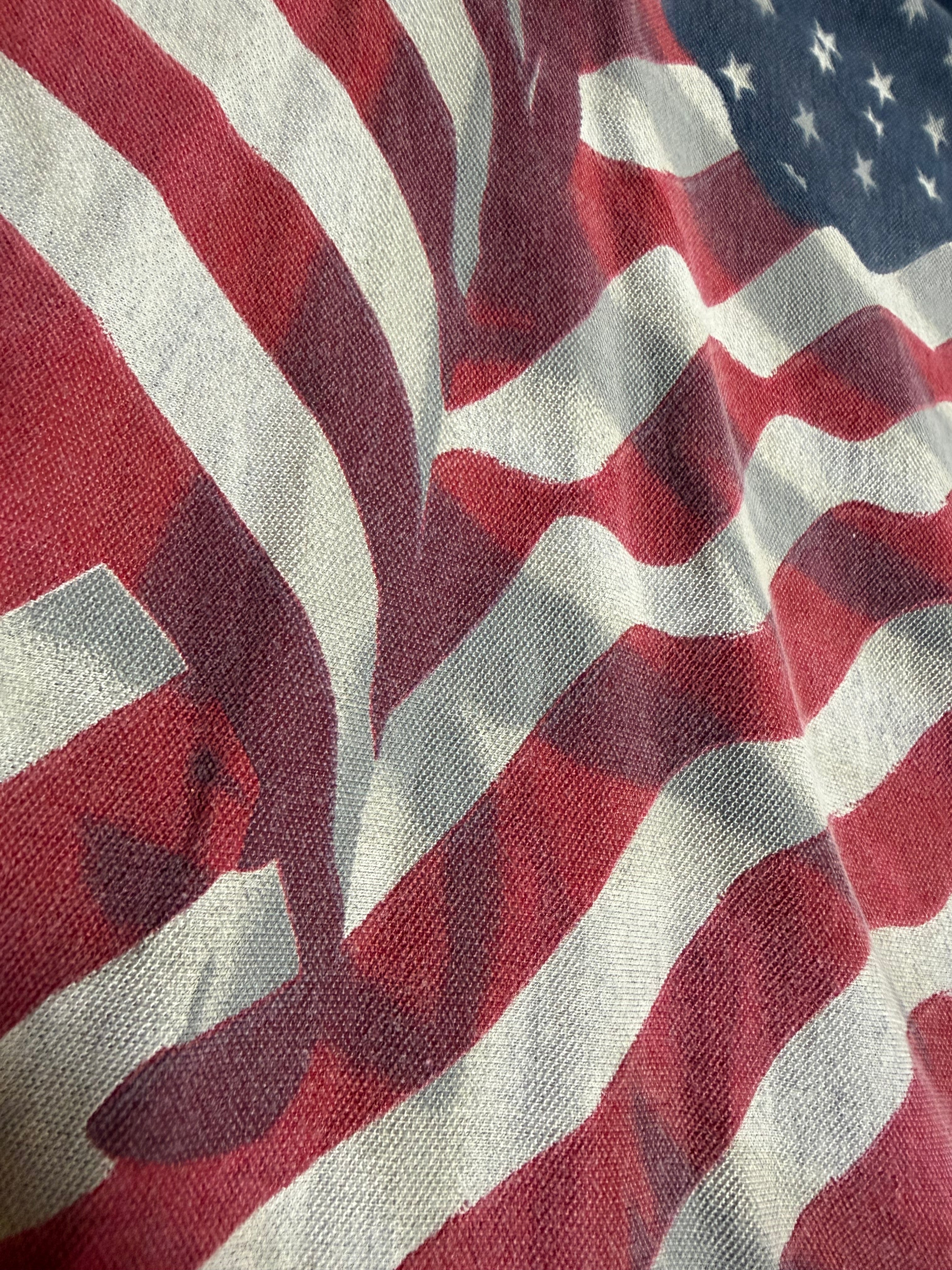 Vintage American Flag Polo