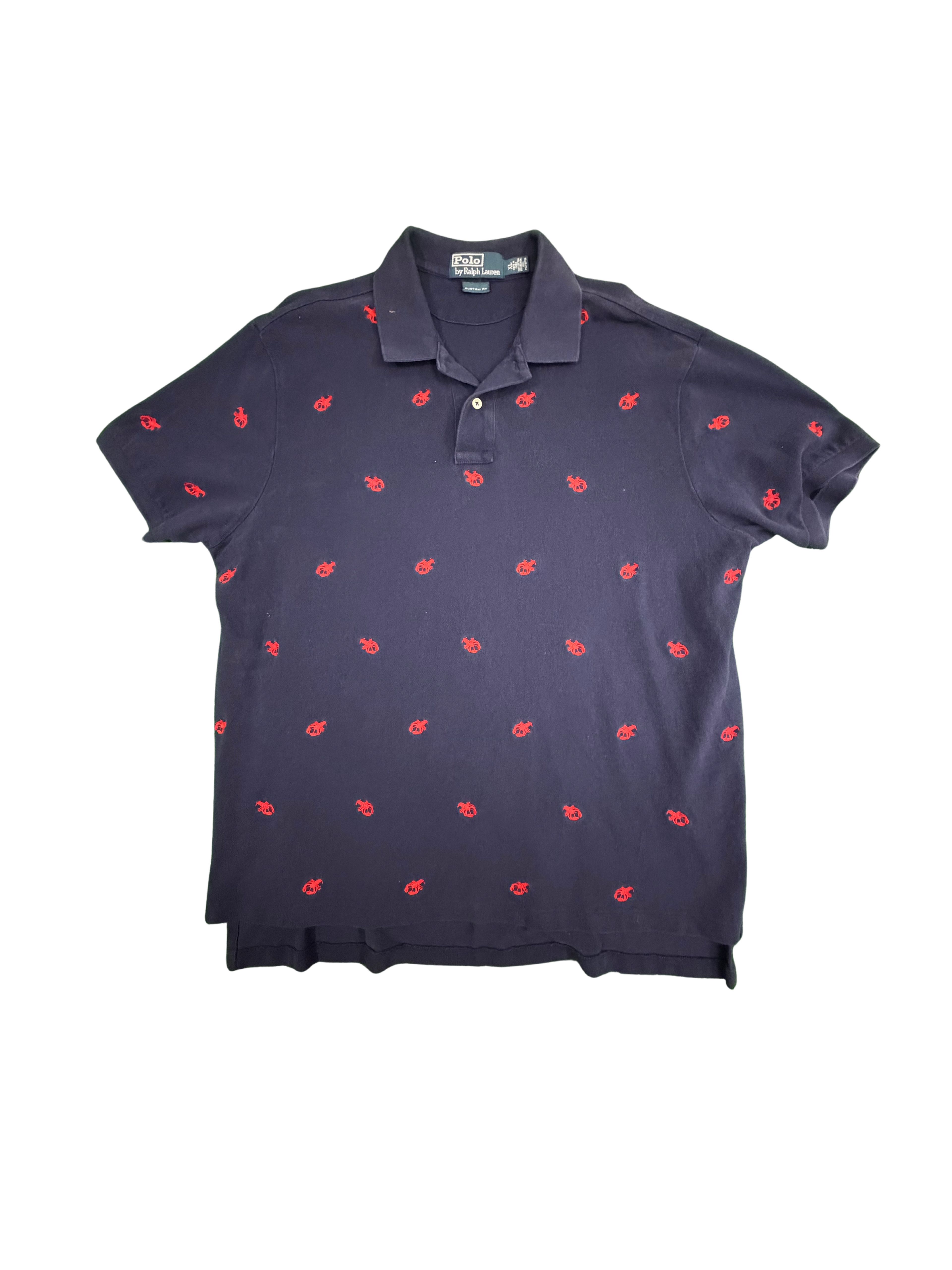 Vintage Polo RL Lobsters Polo