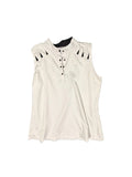 Women's Tail Black and White Vest