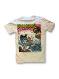 The Mulligan's Surf Club Tee - Washed White