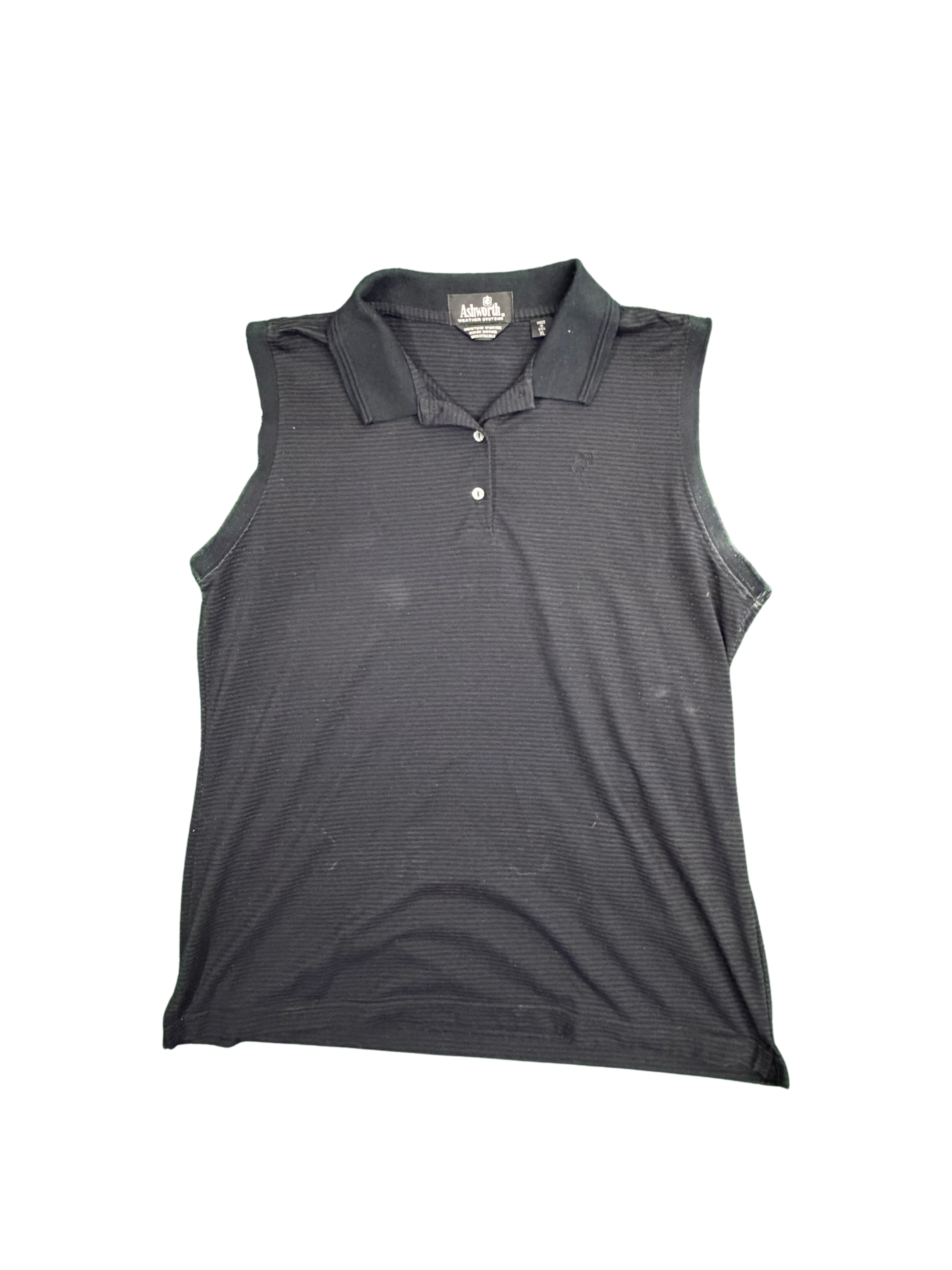 Vintage Women’s Ashworth Black Polo