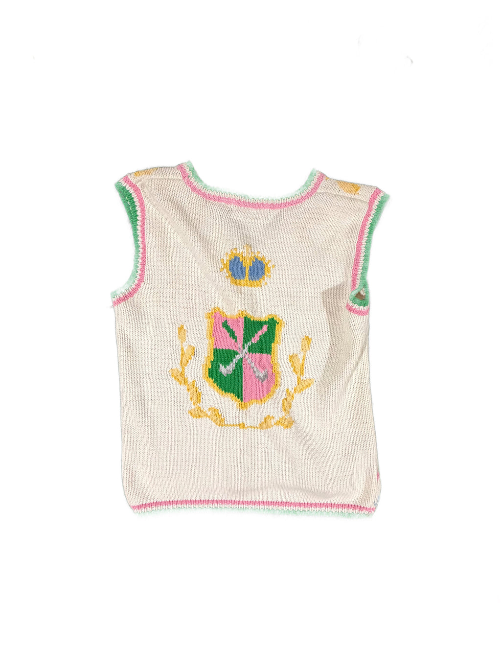 Women's Vintage Handknit Sweatervest