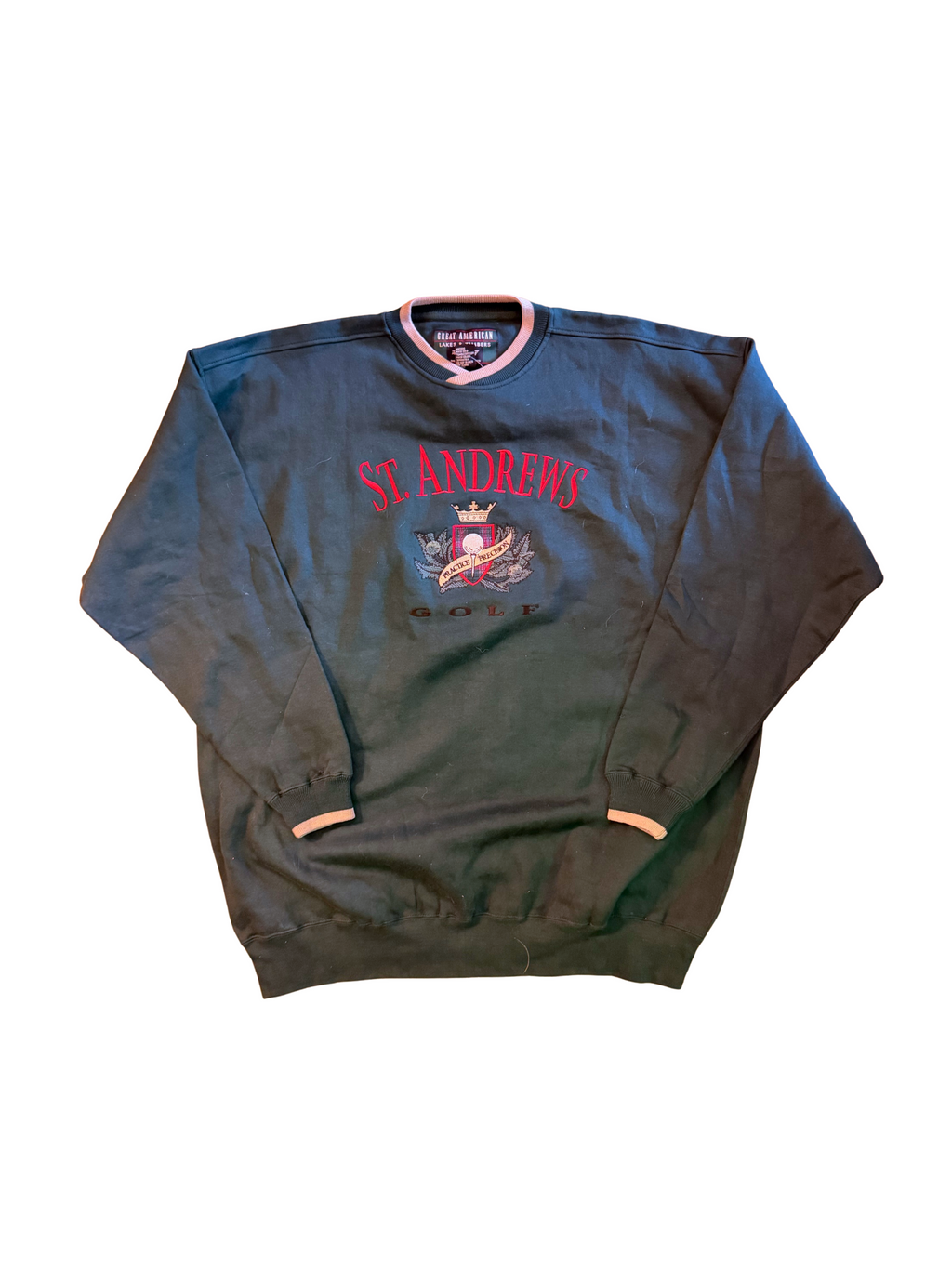 Vintage New With Tags St. Andrews Crewneck