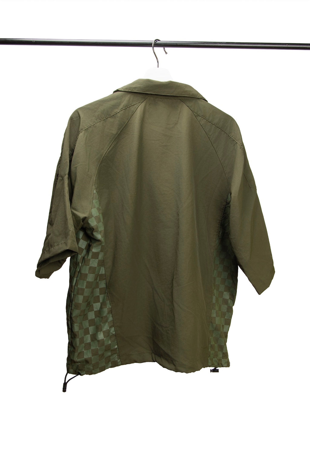 The Check Strike Windbreaker - Moss