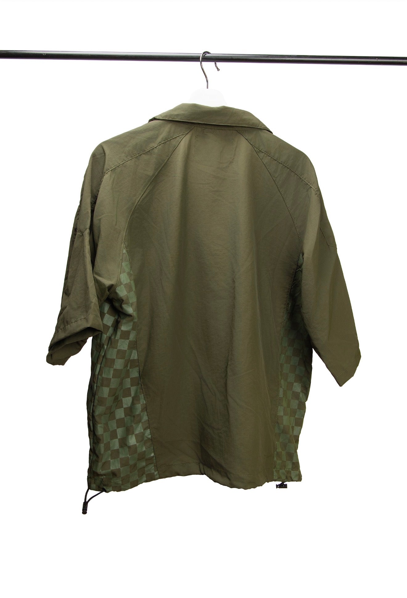The Check Strike Windbreaker - Moss